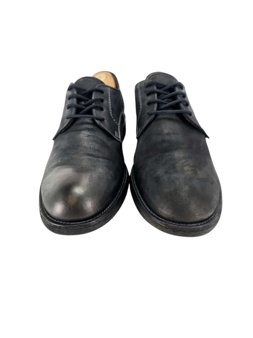 Tod's Black Nubuck Leather Derby Shoes | Made in Italy | Men's 9